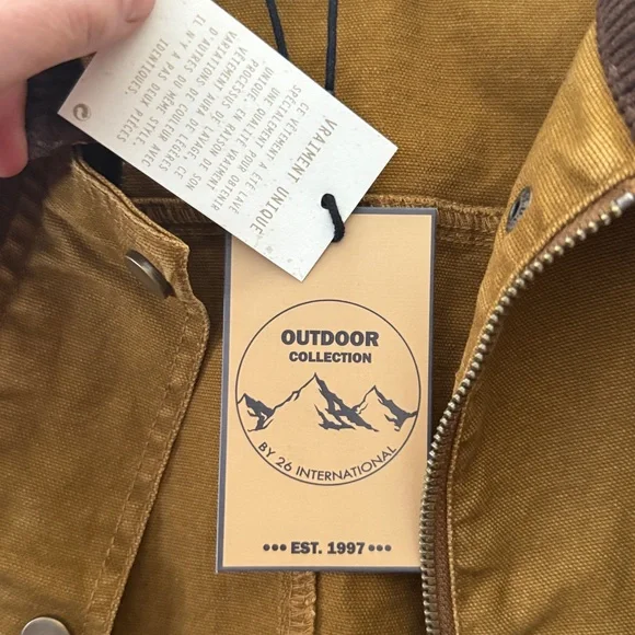 NWT 26 International Outdoor Collection Chore Jacket - Picture 3 of 9